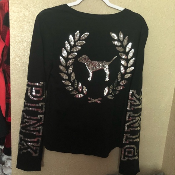 Victoria’s Secret pink BLING top! - Picture 3 of 4